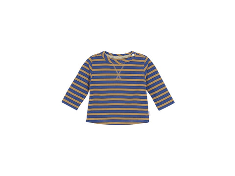 Chandail Manches Longues Rayé Medium Brown