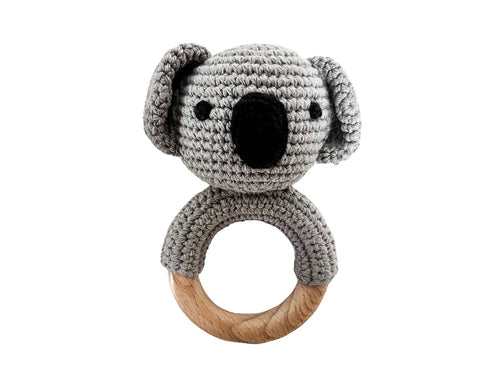 Hochet Bois Et Crochet Koala