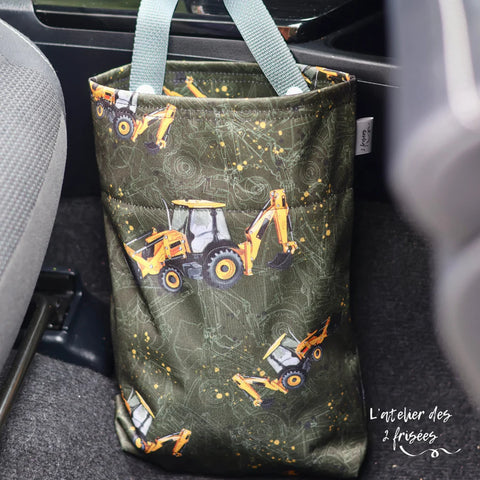 Poubelle De Voiture Rétrocaveuse