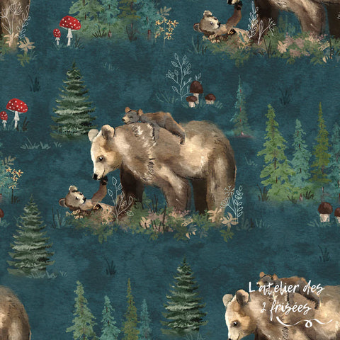 Protège-Sièges De Voiture Imperméable Évolutif Maman Ourse