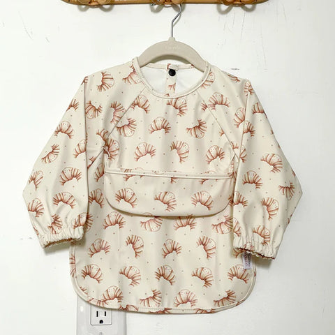 Bavoir Manche Longue Croissant (36-48 Mois)