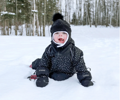 Moufles Pour Bébé Noir