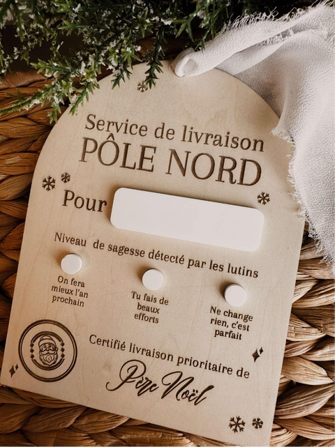 Étiquette Cadeaux Du Père Noël