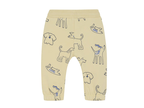 Jogging Off White Avec Chiens