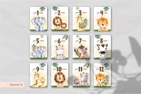 Cartons De Naissance Mini Safari