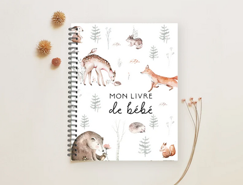 Livre De Bébé Douce Forêt