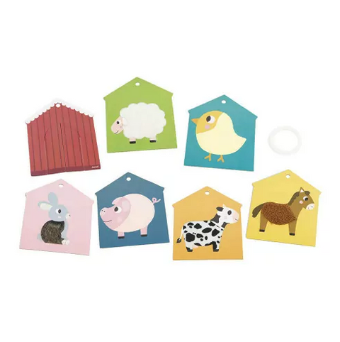 Ensemble De Cartes Tactiles Ferme