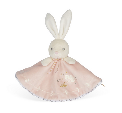 Doudou Perle - Lapin Rose