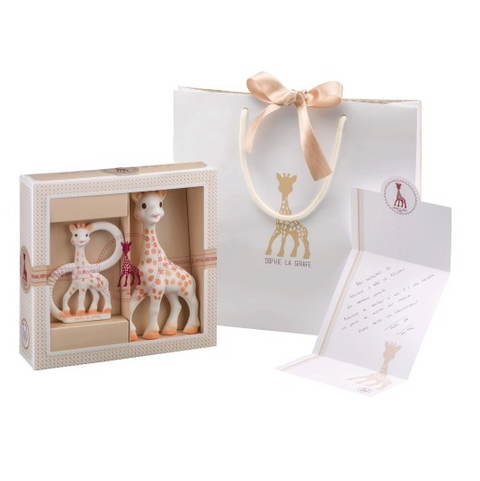 Coffret Cadeau Sophie La Girafe Création Classique Composition 1