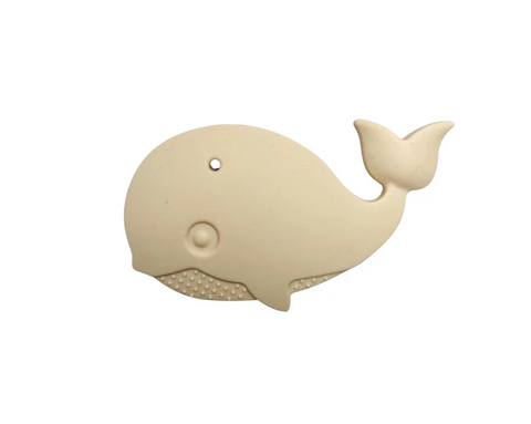 Jouet De Dentition Baleine Beige