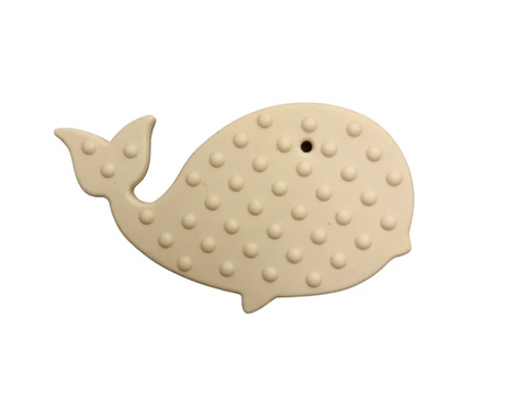 Jouet De Dentition Baleine Beige