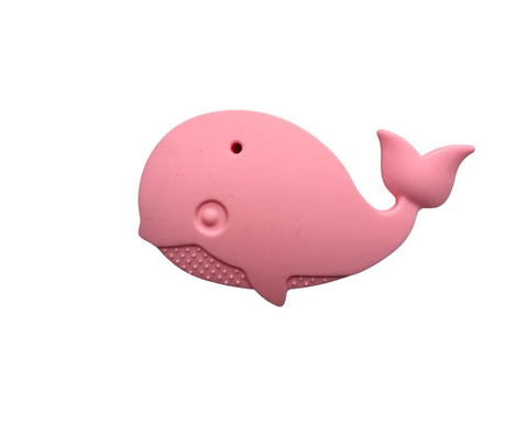 Jouet De Dentition Baleine Rose