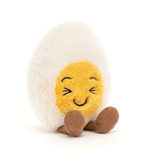 Peluche Boiled Egg Laughing