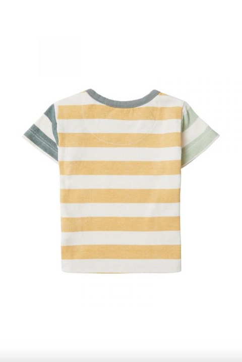 T-Shirt Balsam Lake Mustard Stripe
