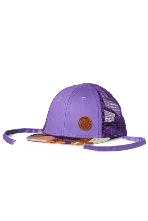 Casquette À Filet Prune Fit Classik