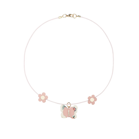 Collier Flora Butterfly