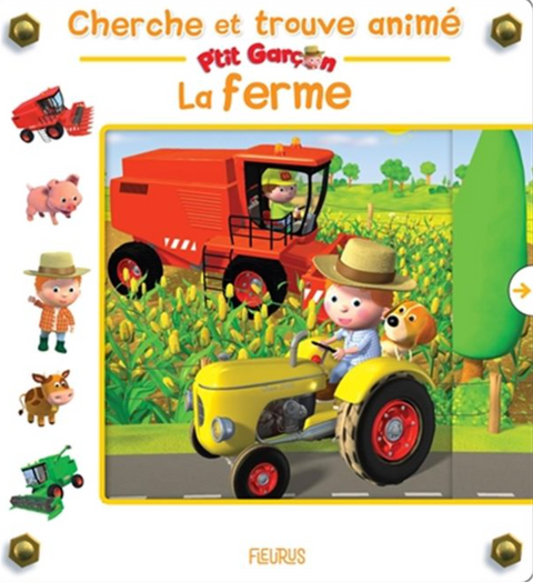 Livre Cherche Et Trouve Animé La Ferme