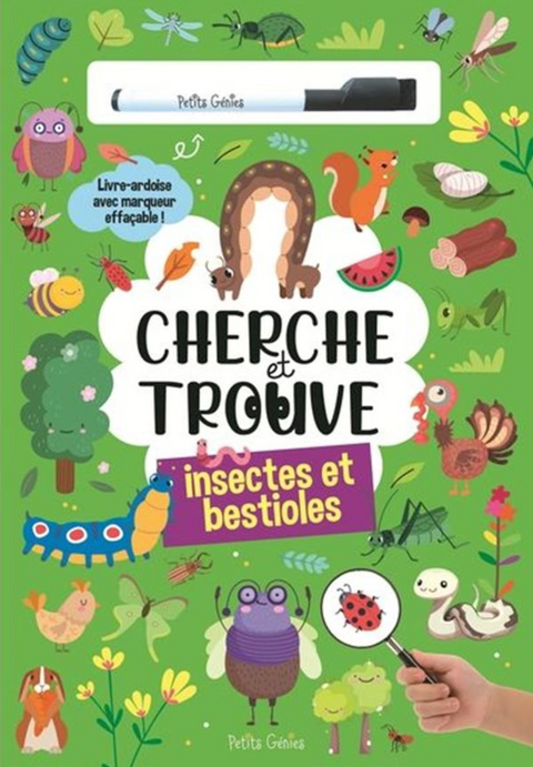 Livre Cherche Et Trouve Les Insectes Et Bestioles