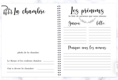 Journal De Grossesse Feuillage