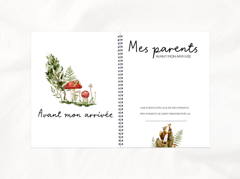 Livre De Bébé Clairière D’automne