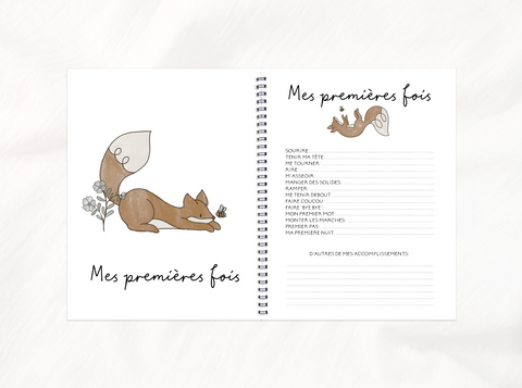 Livre De Bébé Renard Boho