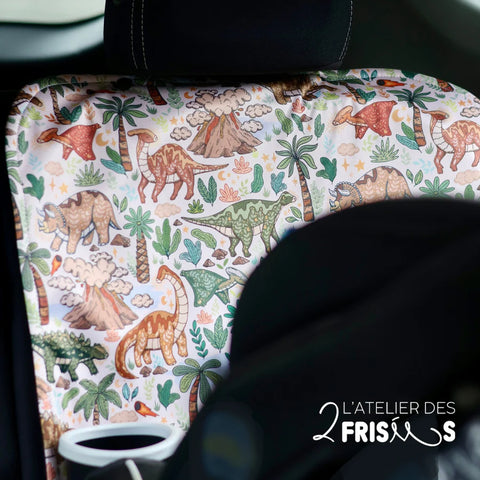 Protège-Sièges De Voiture Imperméable Évolutif Volcanosaure