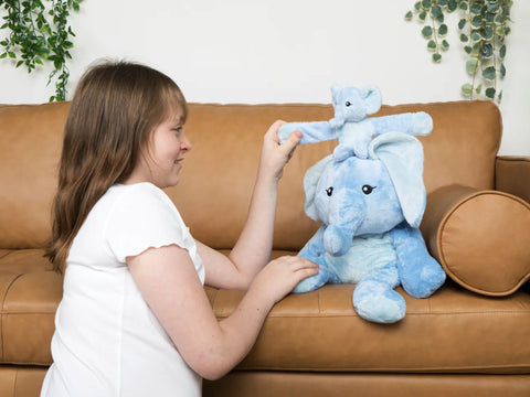 Mini Peluche Réconfort Emory L’éléphant