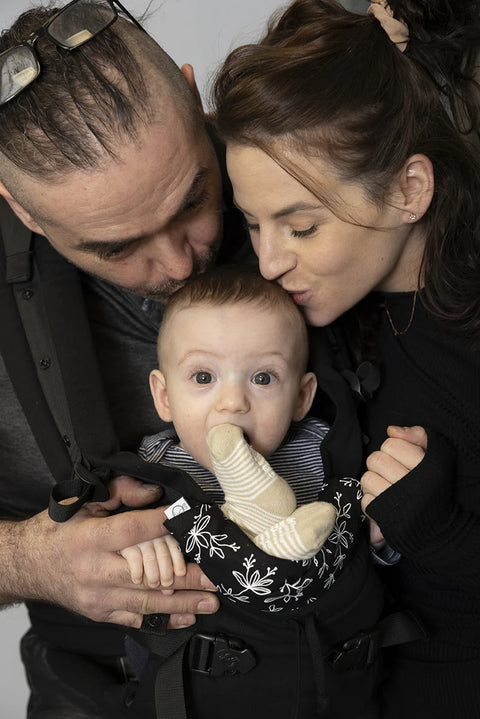 Porte-bébé Structuré PöpNgo Noir