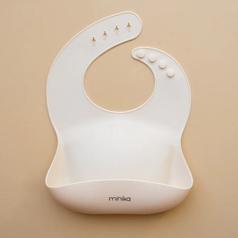 Bavoir Silicone - Ice
