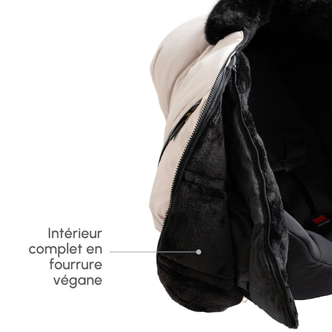 Ensemble De Luxe: Housse 3 Saisons Pour Siège D'auto & Fond Isolant Éclipse