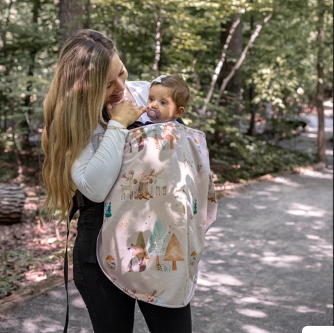 Poncho Pour L’auto Animaux De La Forêt