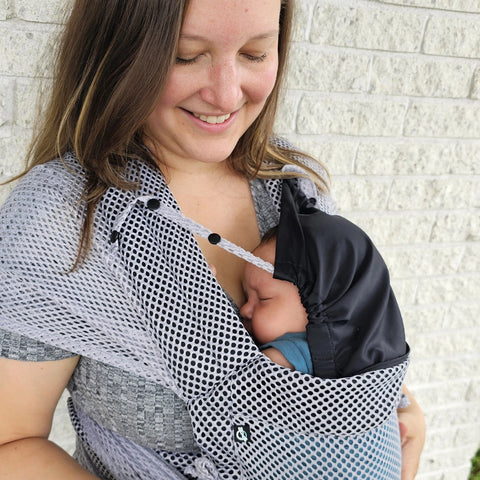 Porte-bébé Mei Tai Air Gris