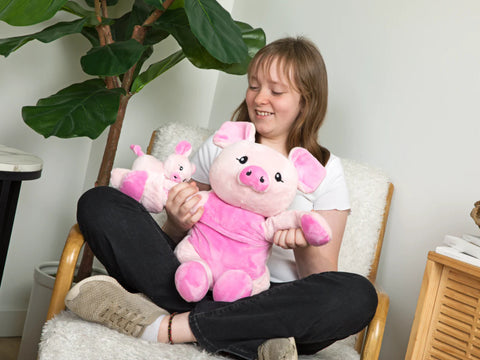 Mini Peluche Réconfort Harper Le Cochon