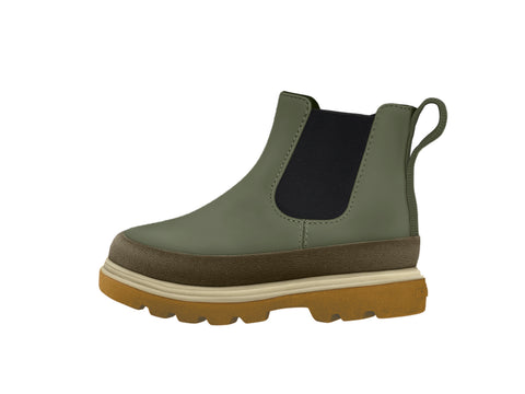 Botte Imperméable Kensington Chelsea Olivine Green/Mash Brown/Bone White