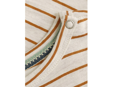 Chandail Manches Longues Sanborn Rayé Off White