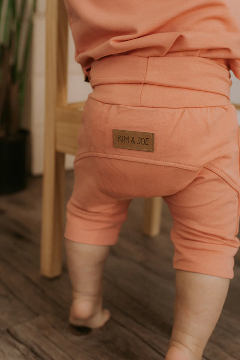 Short/Capri Évolutif Rose Corail Uni