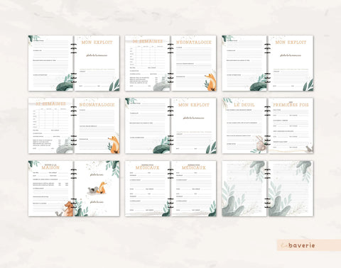 Livret Grand Prématuré Semaine 29-40 La Forêt