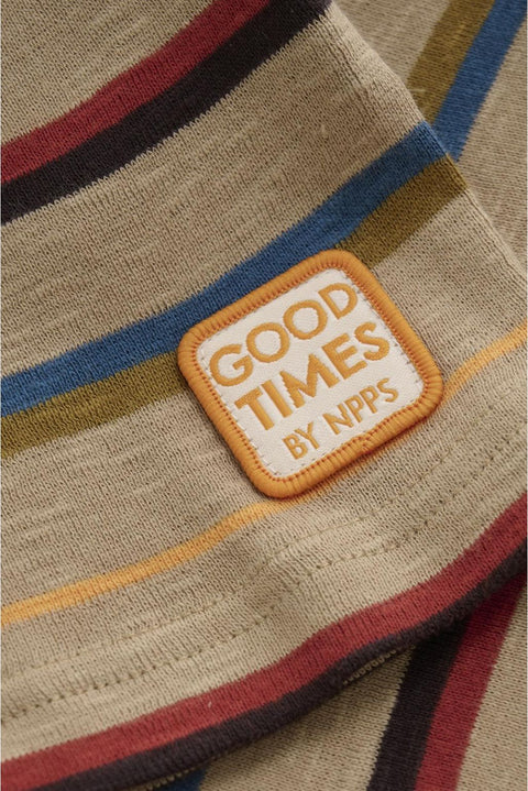 Chandails Manches Longues Ranlo Rayures Sables