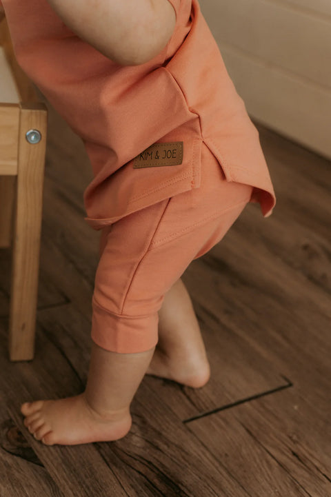 Short/Capri Évolutif Rose Corail Uni