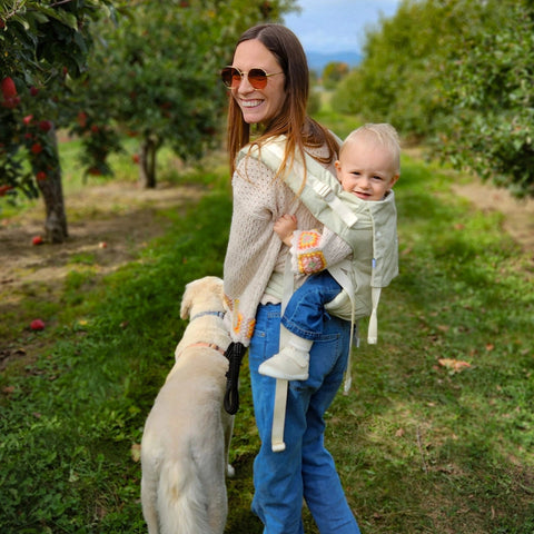 Porte-bébé Structuré PöpNgo Sable