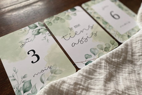 Cartons De Naissance Eucalyptus