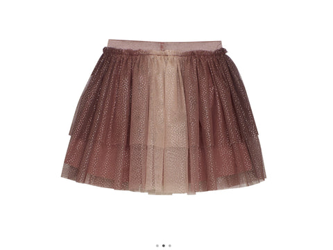 Jupe Rose Fanée Avec Paillettes