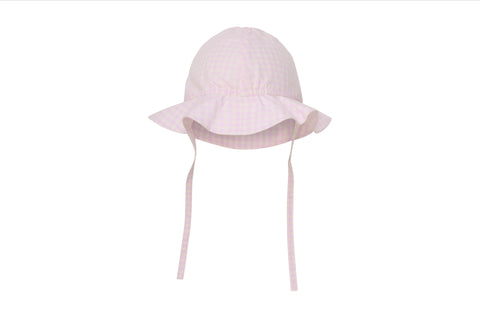 Chapeau À Carreaux Rose