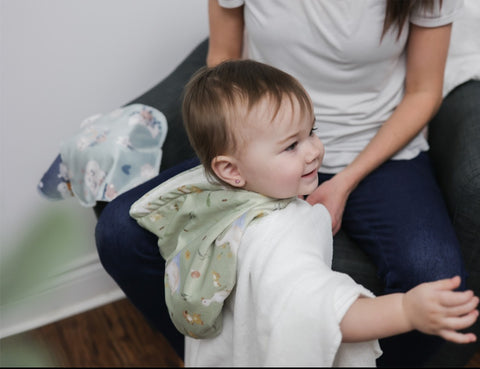 Ensemble Poncho De Bain & 2 Débarbouillettes Douce Forêt