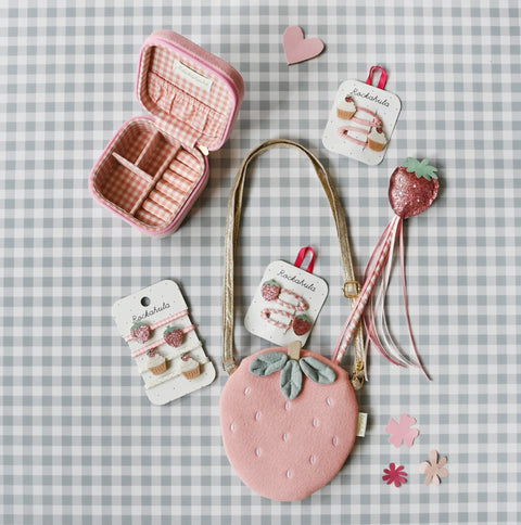 Ensemble Barrettes Sweet Strawberry