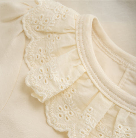 Cache-couche White Swan Avec Collet