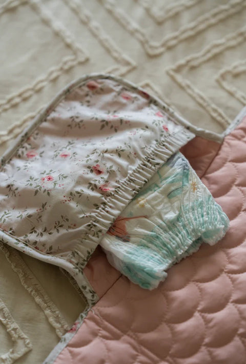 Matelas À Langer Fleurs Romantiques