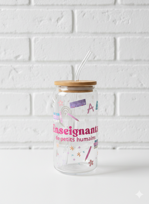 Verre Enseignante Petits Humains
