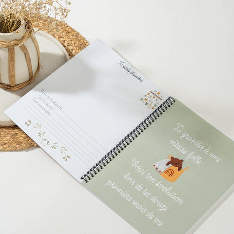 Livre De Naissance Souple Boho