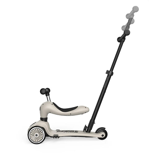 Trottinette Highwaykick 1 Push & Go Cendré